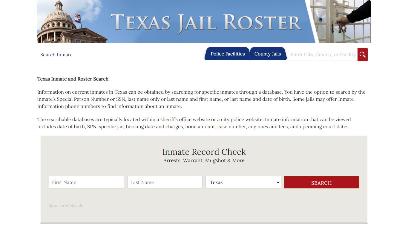 Lamar County Jail Inmates | Jail Roster Search